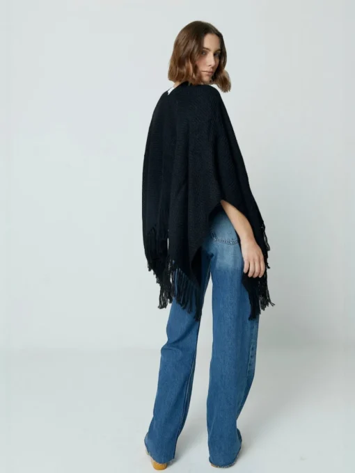 Herringbone Ruana