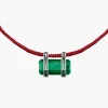 Hexagon Emerald & Diamonds Pendant