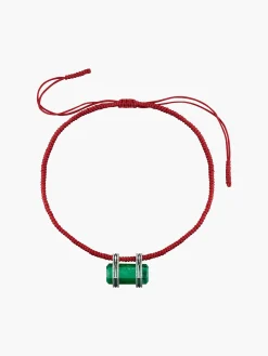 Hexagon Emerald & Diamonds Pendant