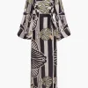 Hojarasca Cotton Silk Maxi Dress