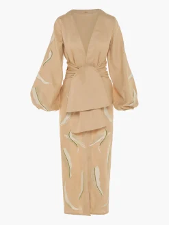 Hojarasca Linen Dress