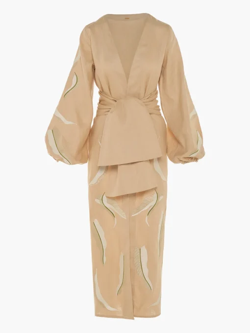 Hojarasca Linen Dress