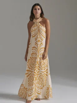 Ipanema Linen Maxi Dress