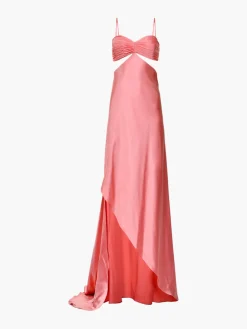 Irma Asymmetrical Silk Dress