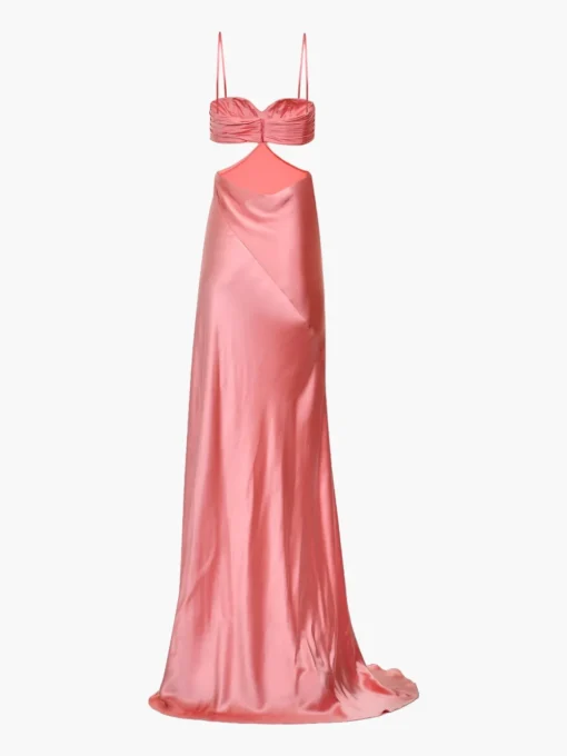 Irma Asymmetrical Silk Dress
