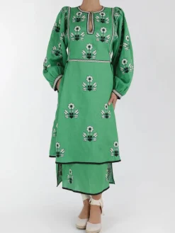 Iryna Embroidered Ukrainian Dress