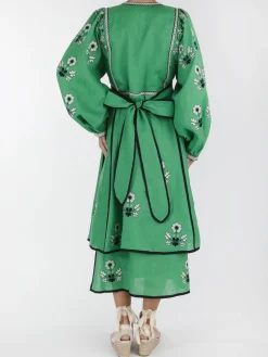 Iryna Embroidered Ukrainian Dress