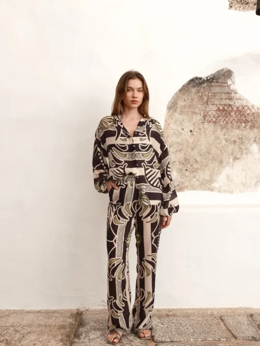 Joao Cotton Silk Pants