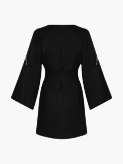 Joaquina Embroidered Linen Mini Tunic