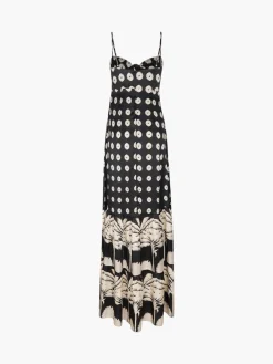 Julieta Satin Silk Maxi Dress