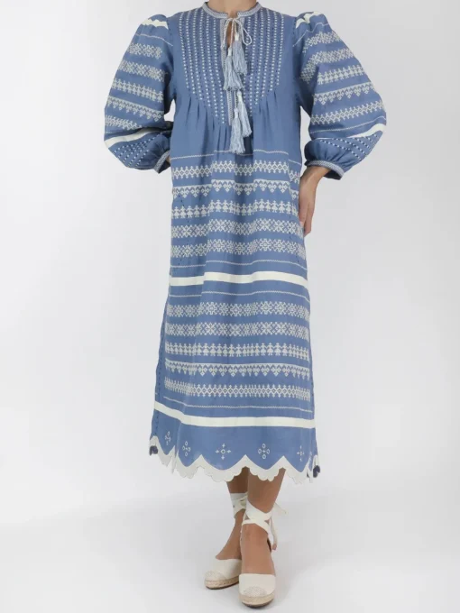 Kateryna Embroidered Ukrainian Dress