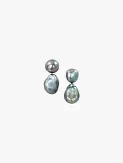 Keshi Fijian Pearl Earrings