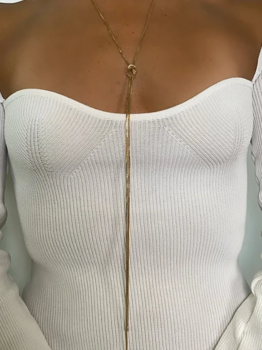 Knotted Paris Chain Necklace