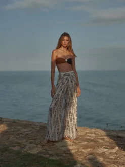 La Bamba Crepe Chine Pants