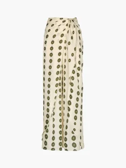 La Bamba Silk Martellato Pants