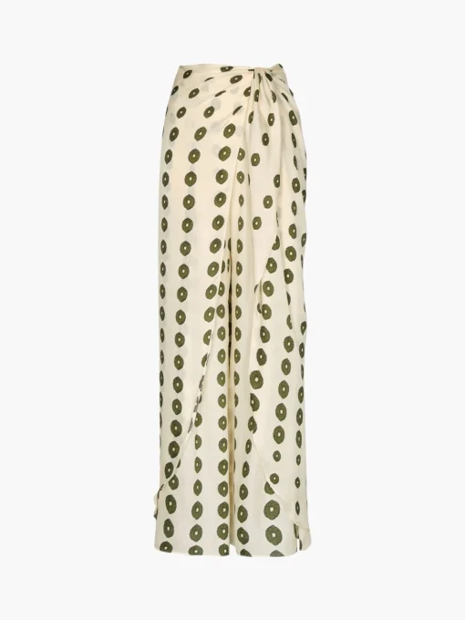 La Bamba Silk Martellato Pants