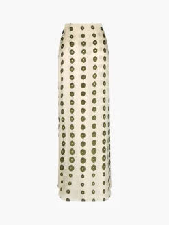 La Bamba Silk Martellato Pants