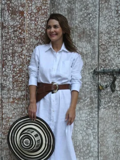 La Jefa Belt in Leather