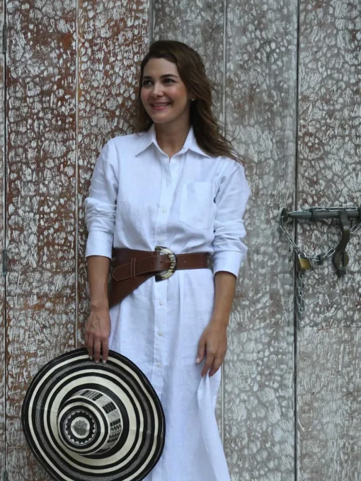 La Jefa Belt in Leather