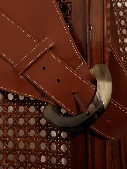 La Jefa Belt in Leather