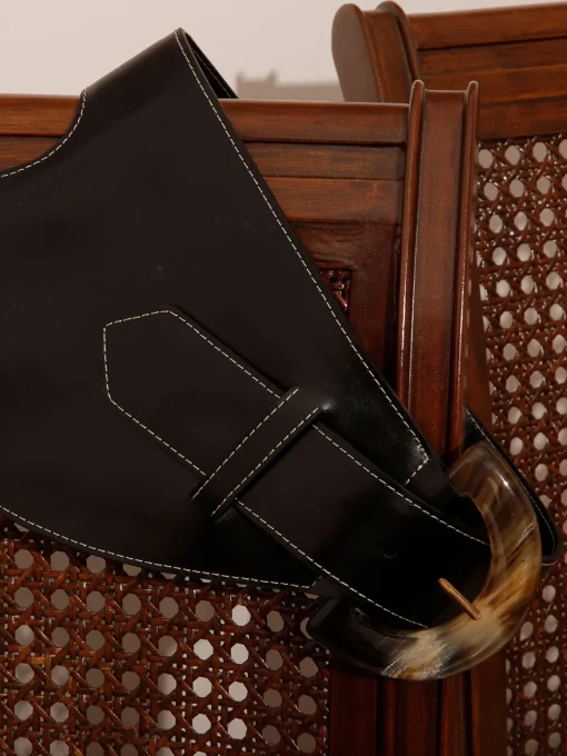 La Jefa Belt in Leather