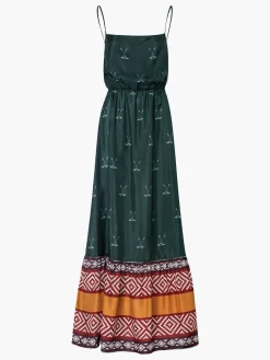 La Polera Silk Maxi Dress