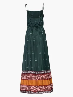 La Polera Silk Maxi Dress