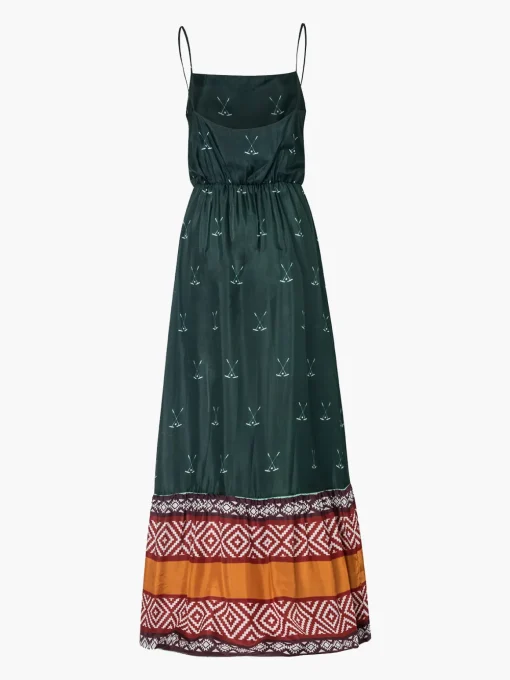 La Polera Silk Maxi Dress