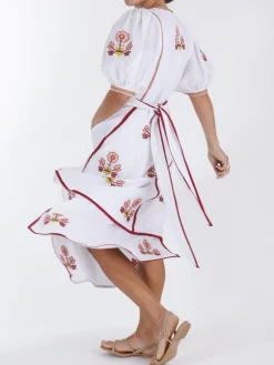 Lillie Ukrainian Embroidered Dress