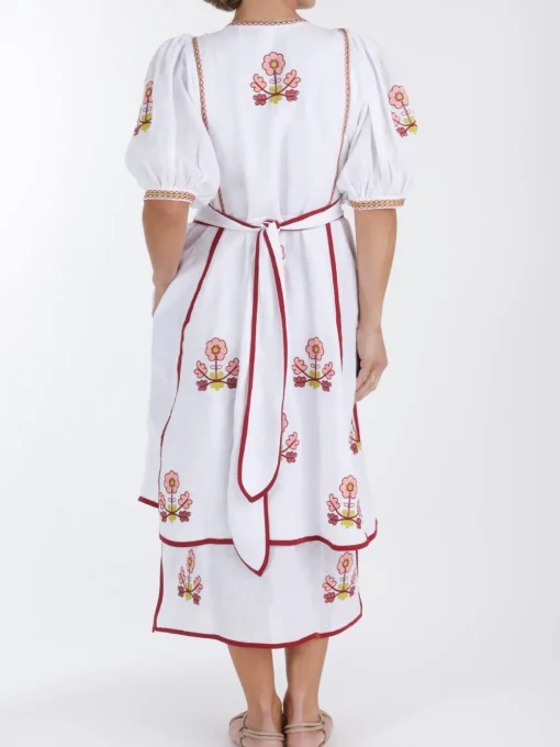 Lillie Ukrainian Embroidered Dress