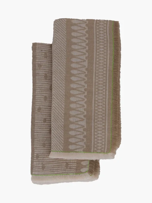 Linen Damask Cesta Set of 2 Linen Napkins