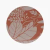 Linen Damask Tutti Le Foglie Charger Plate