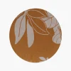 Linen Damask Tutti Le Foglie Charger Plate