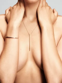 Long Gold Pendant
