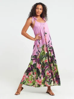 Long Open Back Dress