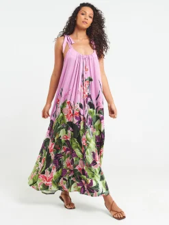 Long Open Back Dress