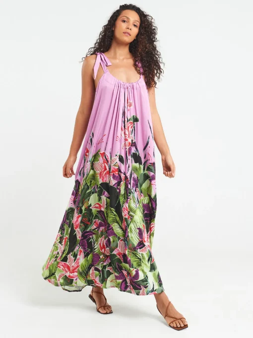 Long Open Back Dress