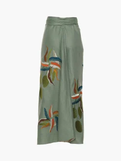Loulou Linen Skirt