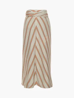 Loulou Linen Skirt