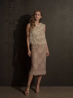 Luz Midi Skirt
