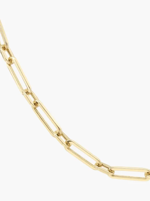 Maayan Paperclip Chain Necklace 20"