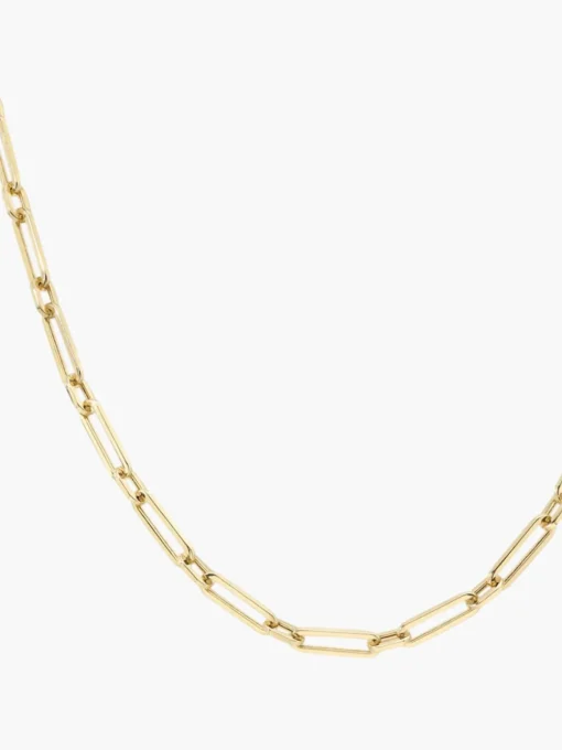 Maayan Paperclip Chain Necklace 20"
