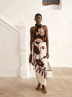 Mapara Linen Skirt