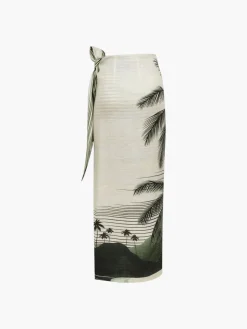 Mapara Linen Skirt