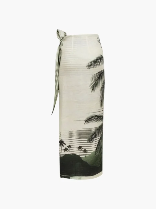 Mapara Linen Skirt