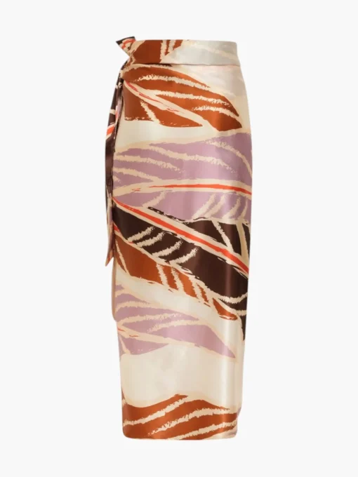 Mapara Satin Silk Skirt