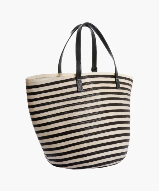 Marcial Handbag in Leather and Cana Flecha
