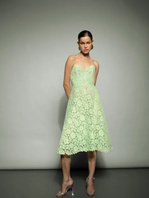 Maria Lace Midi Dress
