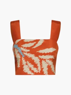 Marimba Crepe Chine Top
