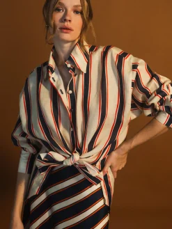 Marine Stripe Blouse